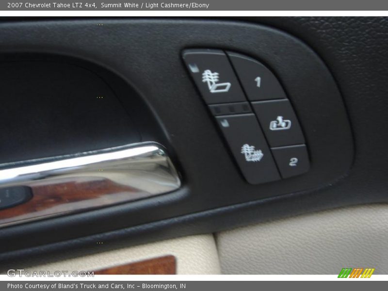 Summit White / Light Cashmere/Ebony 2007 Chevrolet Tahoe LTZ 4x4