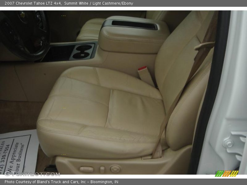 Summit White / Light Cashmere/Ebony 2007 Chevrolet Tahoe LTZ 4x4