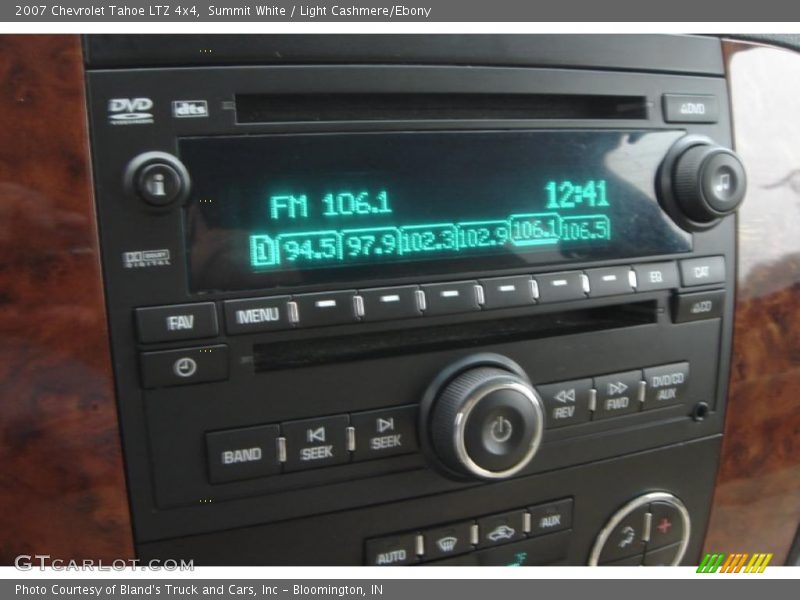 Summit White / Light Cashmere/Ebony 2007 Chevrolet Tahoe LTZ 4x4