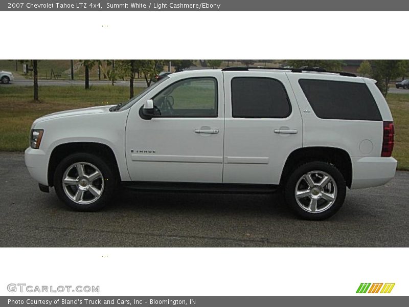 Summit White / Light Cashmere/Ebony 2007 Chevrolet Tahoe LTZ 4x4