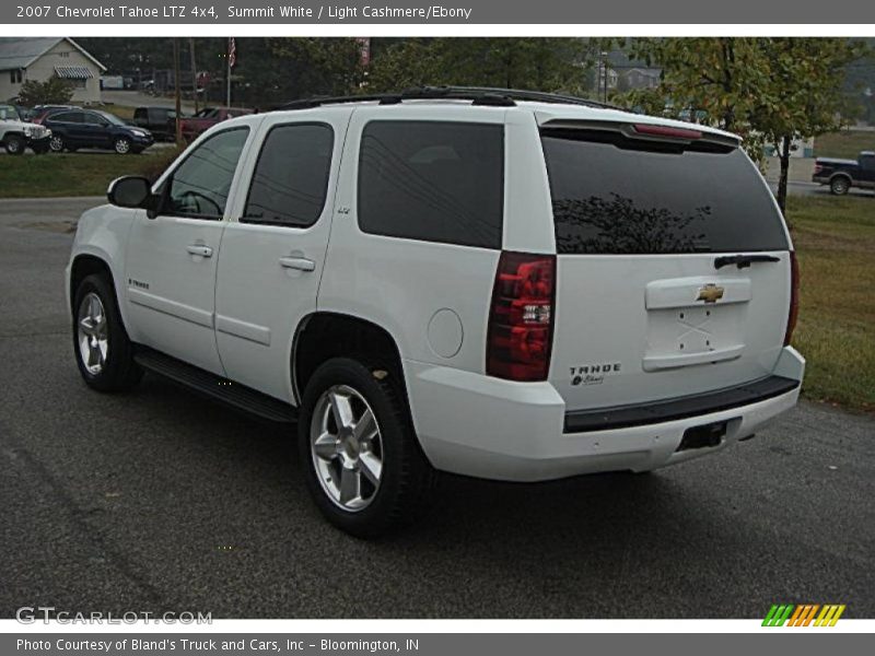 Summit White / Light Cashmere/Ebony 2007 Chevrolet Tahoe LTZ 4x4