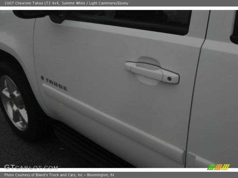 Summit White / Light Cashmere/Ebony 2007 Chevrolet Tahoe LTZ 4x4