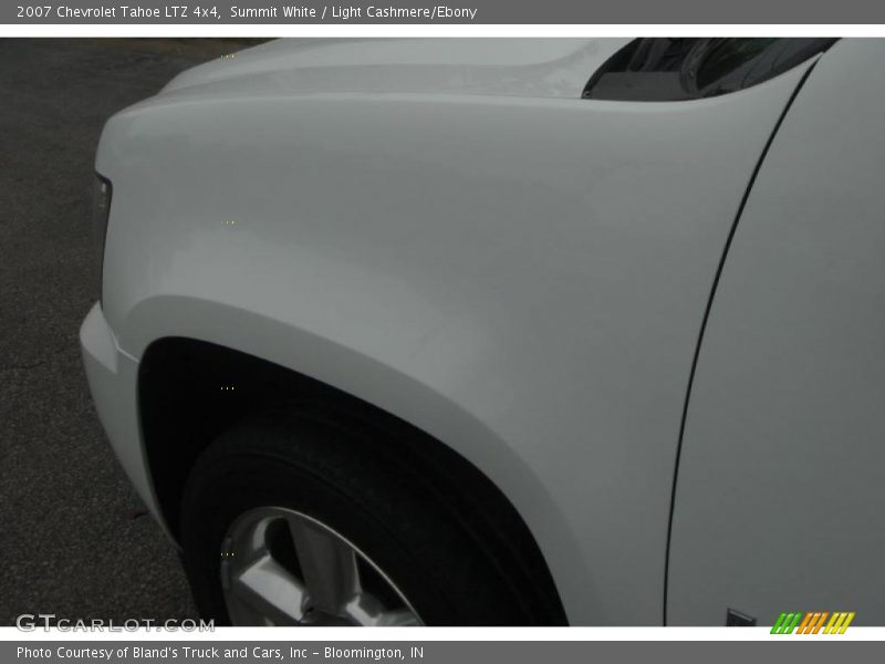 Summit White / Light Cashmere/Ebony 2007 Chevrolet Tahoe LTZ 4x4