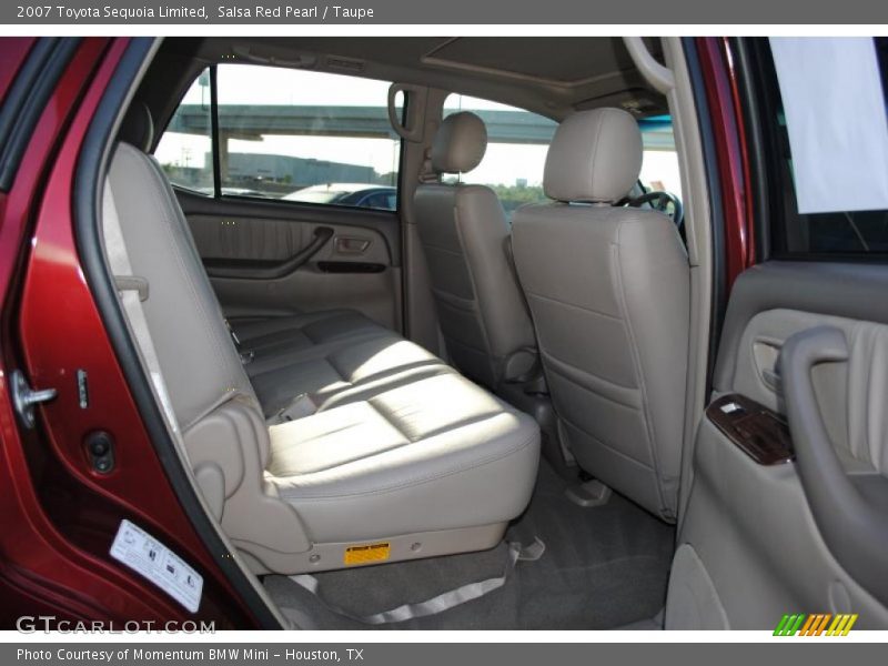 Salsa Red Pearl / Taupe 2007 Toyota Sequoia Limited