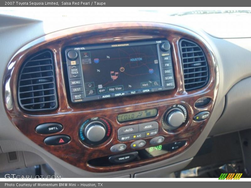 Salsa Red Pearl / Taupe 2007 Toyota Sequoia Limited
