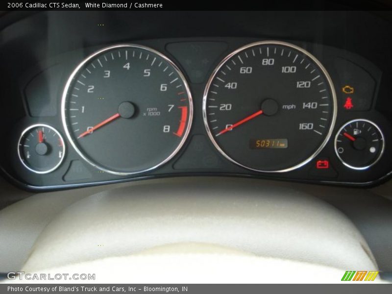 White Diamond / Cashmere 2006 Cadillac CTS Sedan