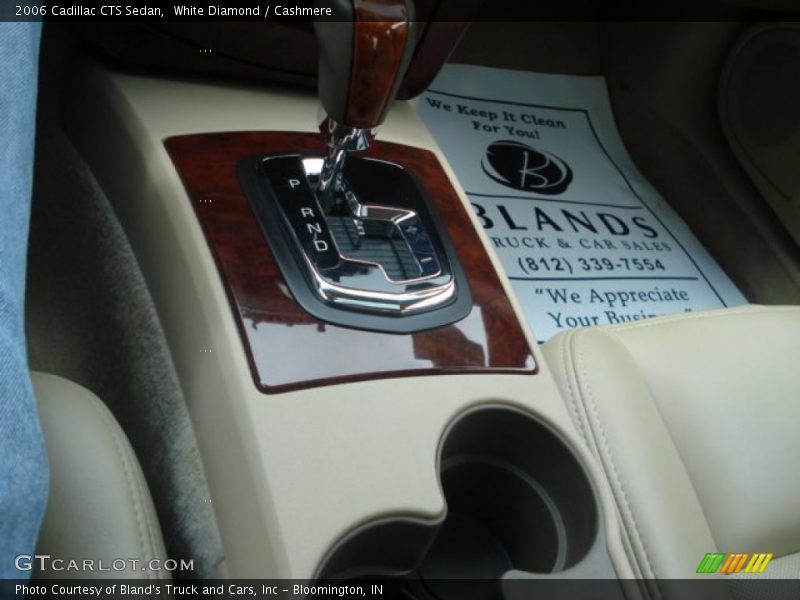 White Diamond / Cashmere 2006 Cadillac CTS Sedan