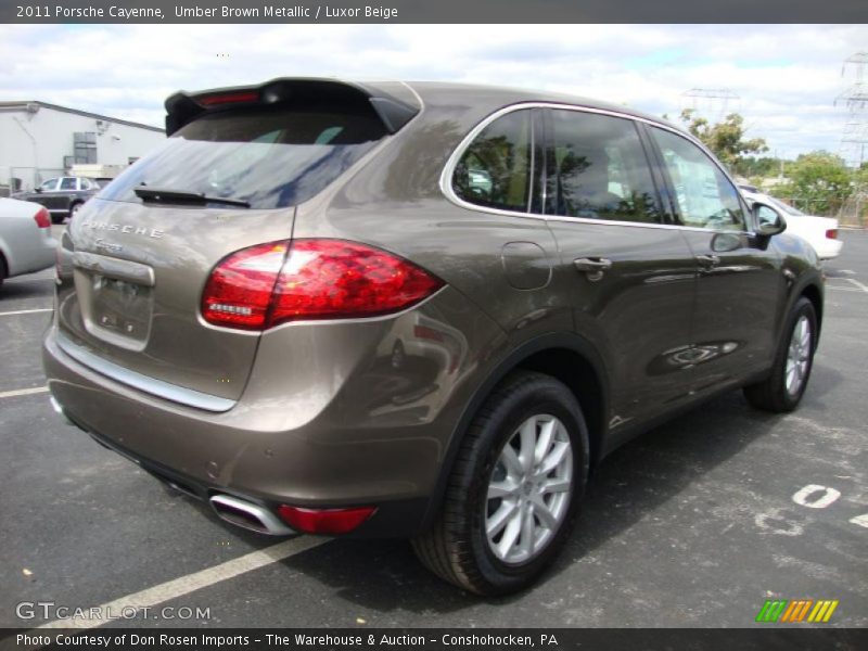 Umber Brown Metallic / Luxor Beige 2011 Porsche Cayenne