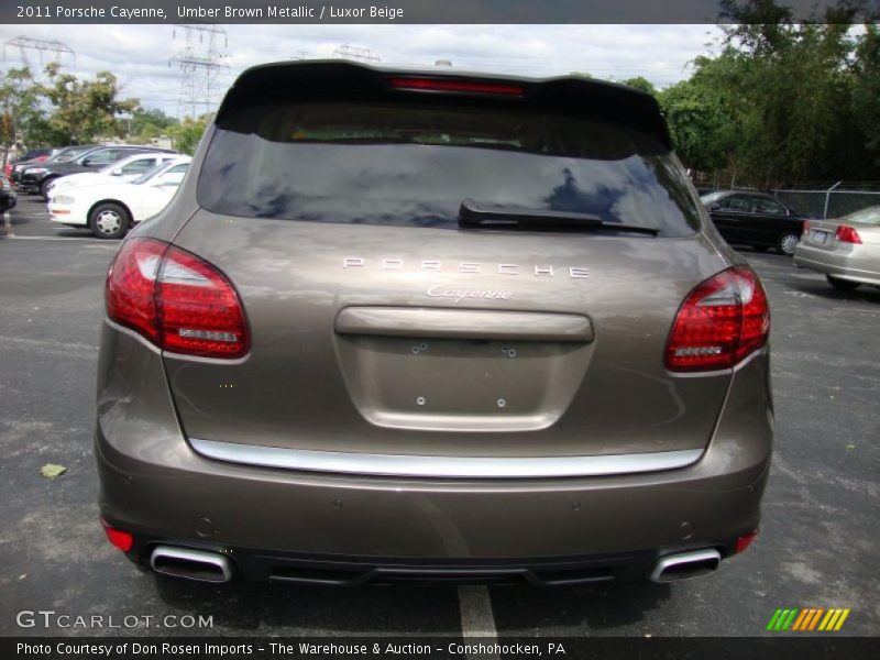 Umber Brown Metallic / Luxor Beige 2011 Porsche Cayenne