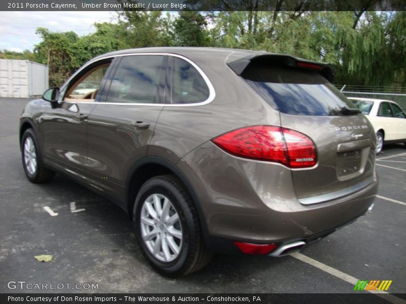 Umber Brown Metallic / Luxor Beige 2011 Porsche Cayenne