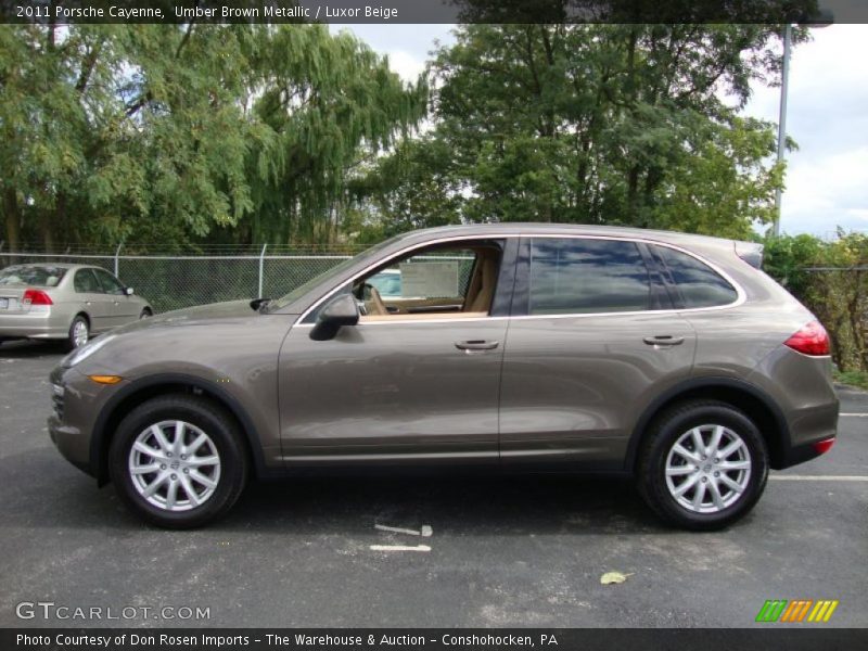 Umber Brown Metallic / Luxor Beige 2011 Porsche Cayenne