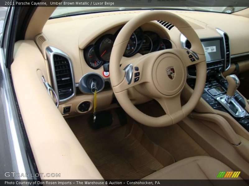Umber Brown Metallic / Luxor Beige 2011 Porsche Cayenne