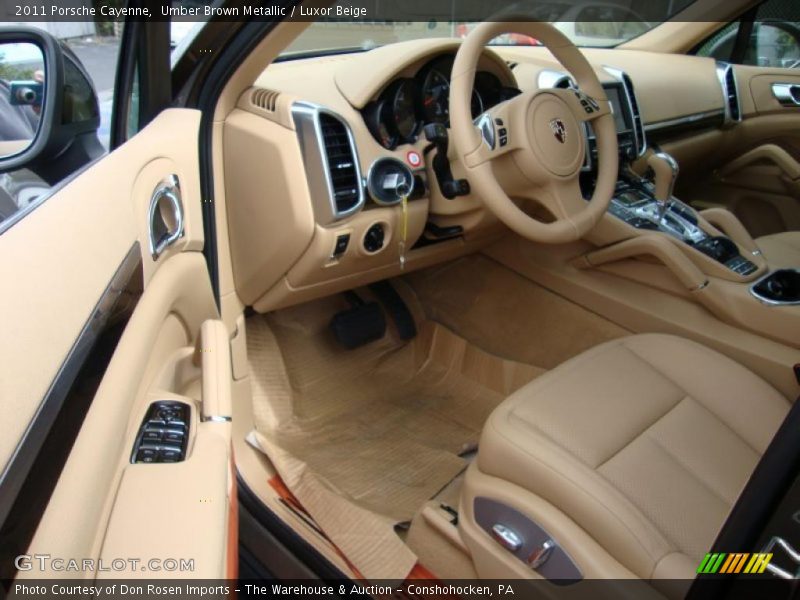 Umber Brown Metallic / Luxor Beige 2011 Porsche Cayenne