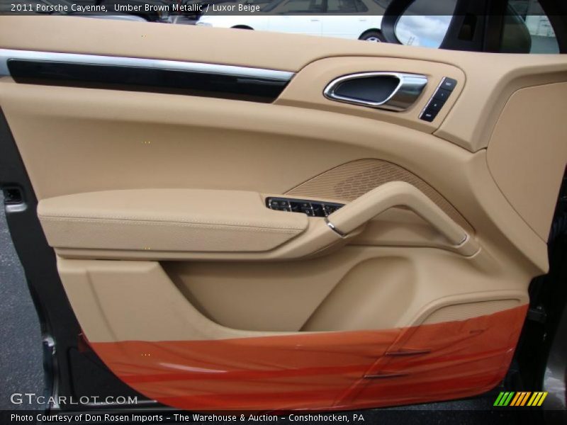 Umber Brown Metallic / Luxor Beige 2011 Porsche Cayenne