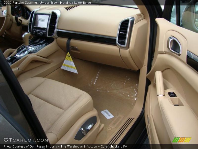 Umber Brown Metallic / Luxor Beige 2011 Porsche Cayenne