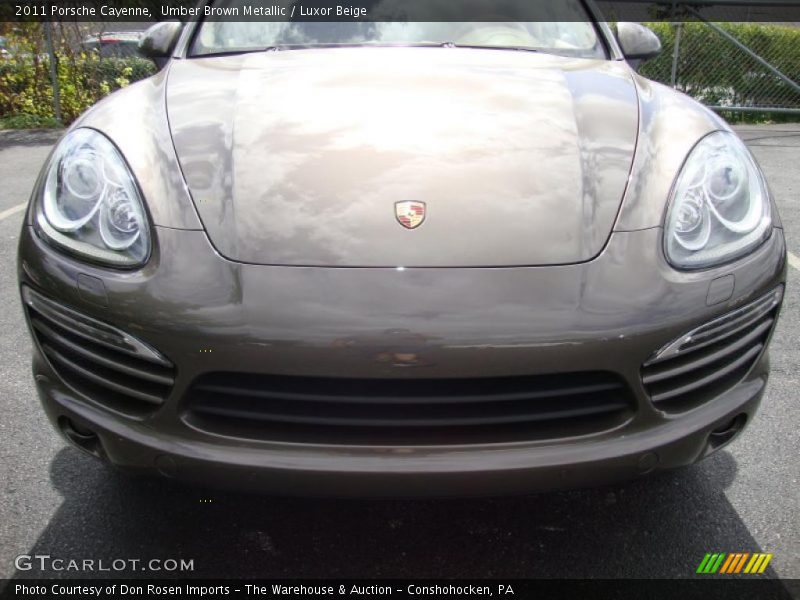Umber Brown Metallic / Luxor Beige 2011 Porsche Cayenne