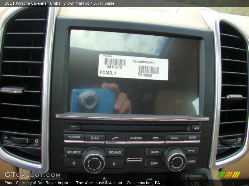 Umber Brown Metallic / Luxor Beige 2011 Porsche Cayenne