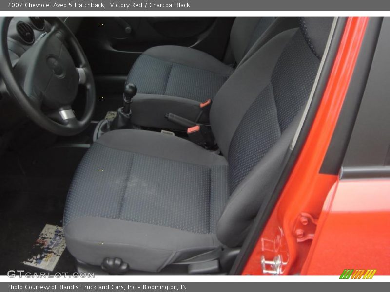 Victory Red / Charcoal Black 2007 Chevrolet Aveo 5 Hatchback