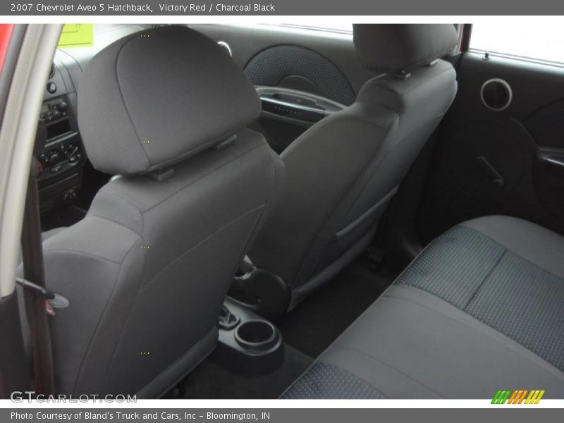 Victory Red / Charcoal Black 2007 Chevrolet Aveo 5 Hatchback