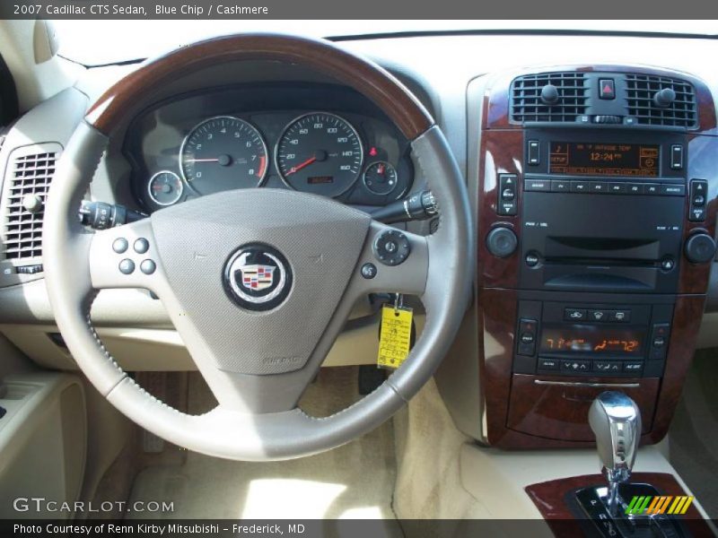 Blue Chip / Cashmere 2007 Cadillac CTS Sedan