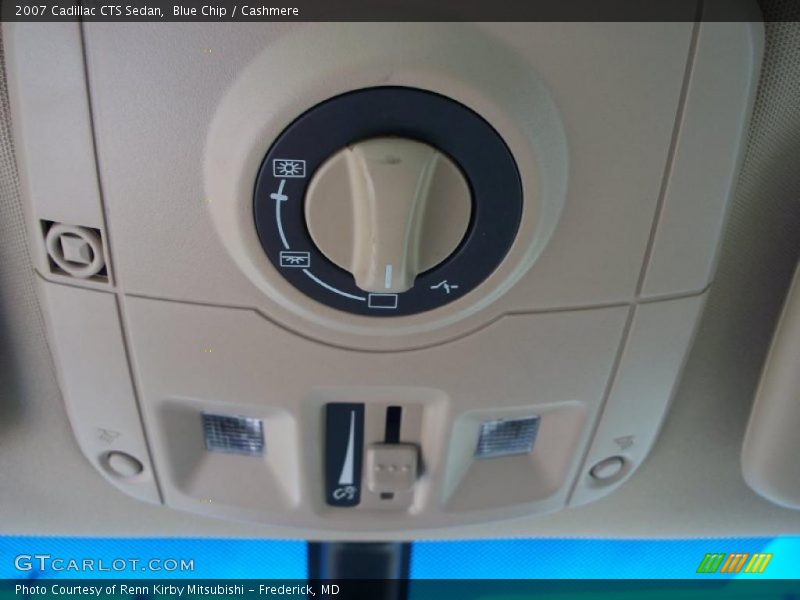 Blue Chip / Cashmere 2007 Cadillac CTS Sedan