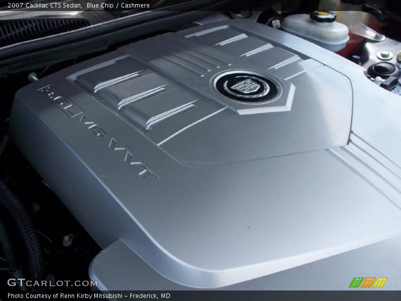 Blue Chip / Cashmere 2007 Cadillac CTS Sedan