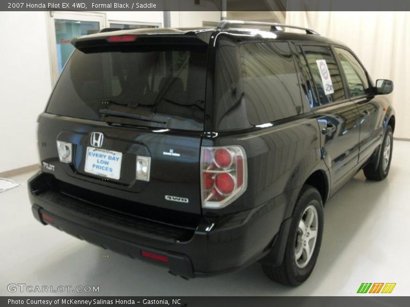 Formal Black / Saddle 2007 Honda Pilot EX 4WD