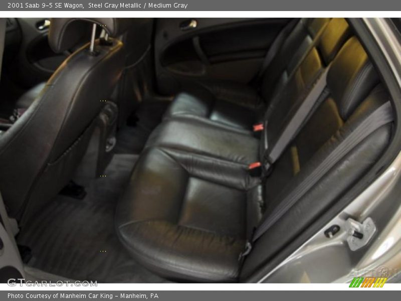 Steel Gray Metallic / Medium Gray 2001 Saab 9-5 SE Wagon