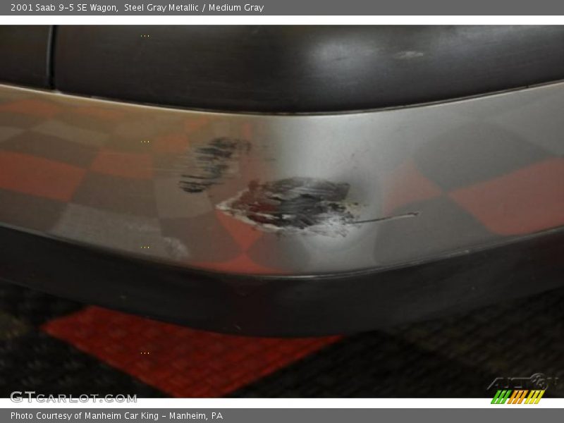 Steel Gray Metallic / Medium Gray 2001 Saab 9-5 SE Wagon