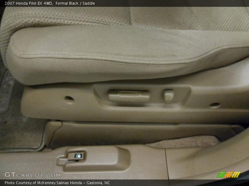 Formal Black / Saddle 2007 Honda Pilot EX 4WD