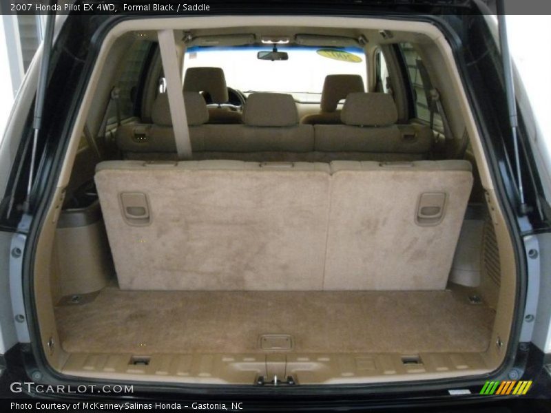 Formal Black / Saddle 2007 Honda Pilot EX 4WD