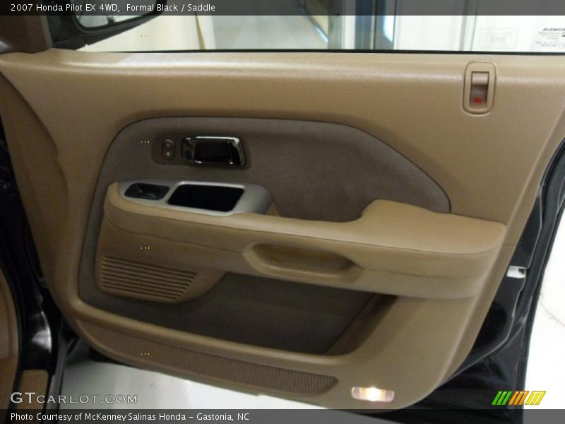 Formal Black / Saddle 2007 Honda Pilot EX 4WD