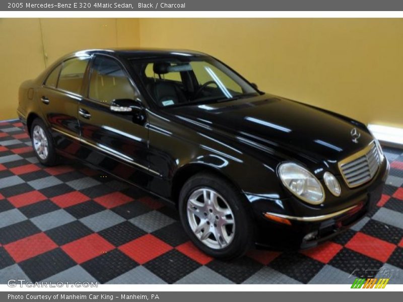 Black / Charcoal 2005 Mercedes-Benz E 320 4Matic Sedan