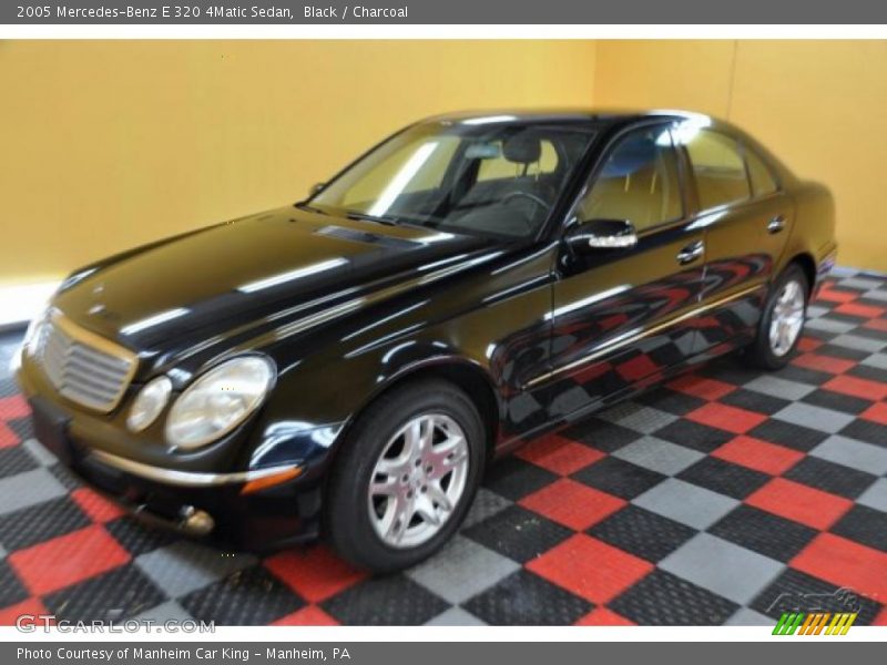 Black / Charcoal 2005 Mercedes-Benz E 320 4Matic Sedan