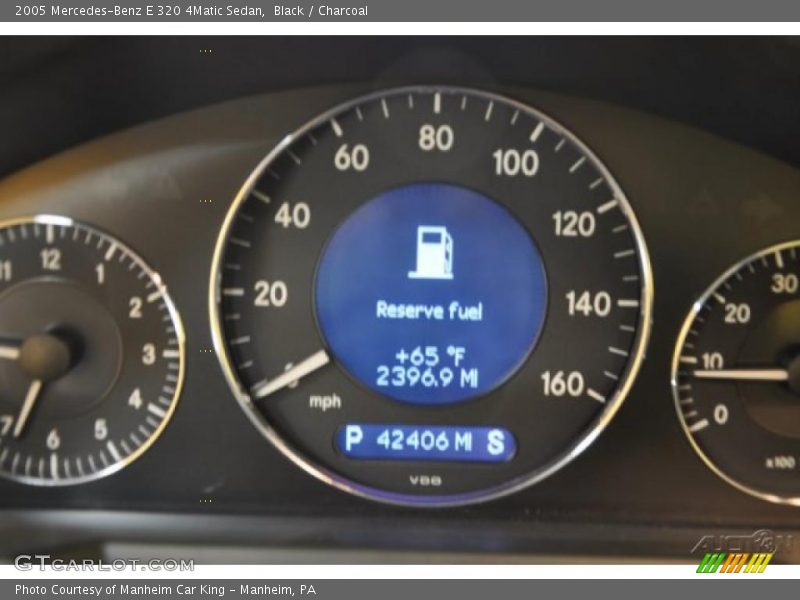 Black / Charcoal 2005 Mercedes-Benz E 320 4Matic Sedan