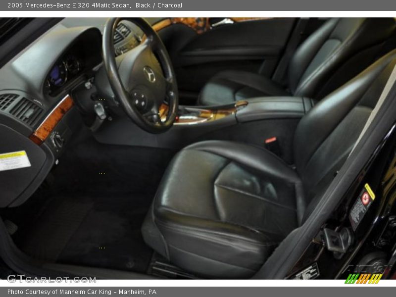 Black / Charcoal 2005 Mercedes-Benz E 320 4Matic Sedan