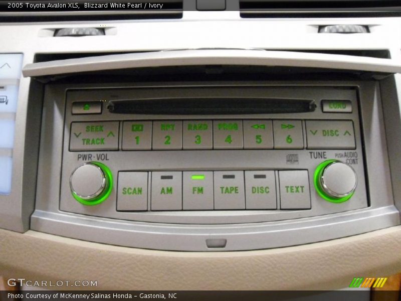 Blizzard White Pearl / Ivory 2005 Toyota Avalon XLS