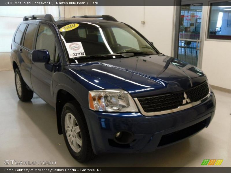 Maizen Blue Pearl / Black 2010 Mitsubishi Endeavor LS