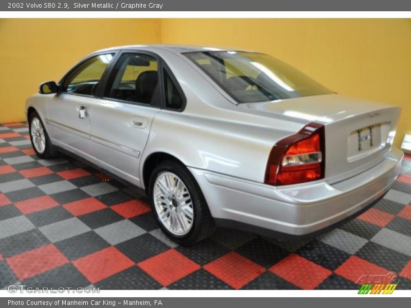 Silver Metallic / Graphite Gray 2002 Volvo S80 2.9