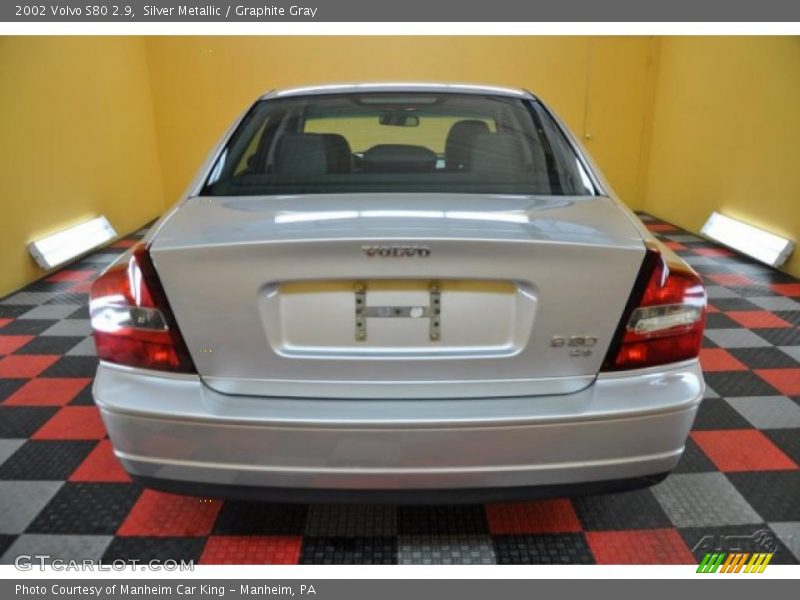 Silver Metallic / Graphite Gray 2002 Volvo S80 2.9