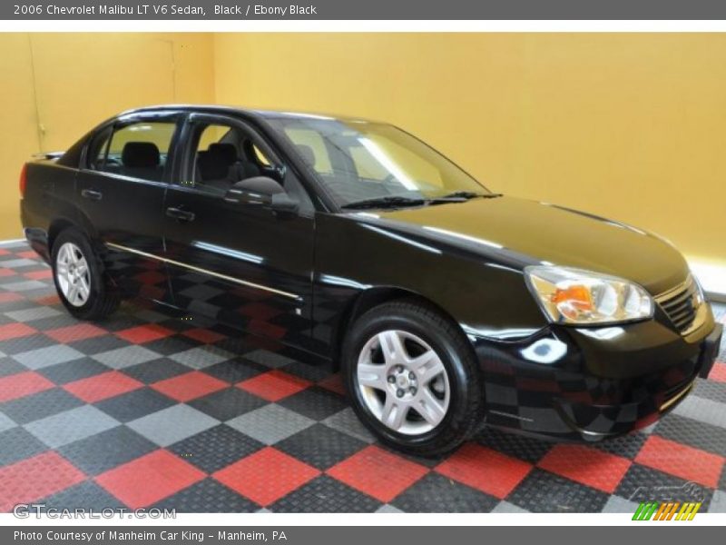 Black / Ebony Black 2006 Chevrolet Malibu LT V6 Sedan