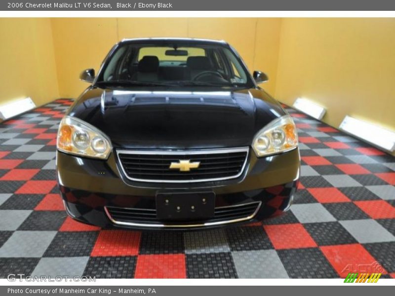 Black / Ebony Black 2006 Chevrolet Malibu LT V6 Sedan