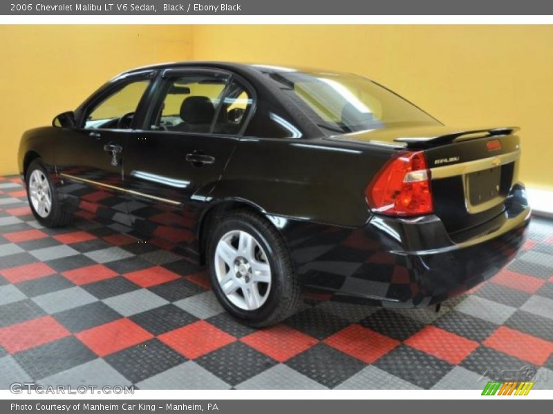 Black / Ebony Black 2006 Chevrolet Malibu LT V6 Sedan