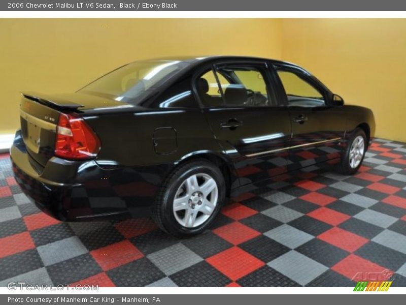 Black / Ebony Black 2006 Chevrolet Malibu LT V6 Sedan