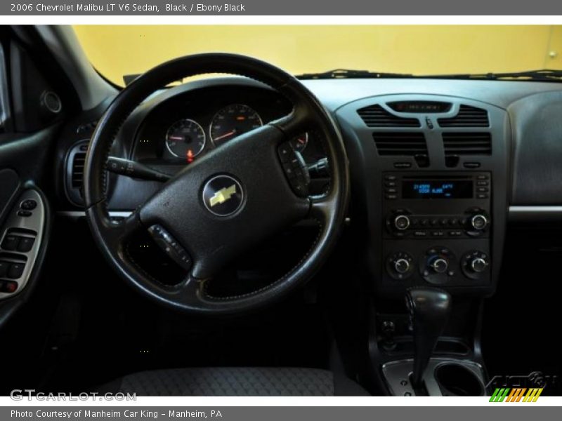 Black / Ebony Black 2006 Chevrolet Malibu LT V6 Sedan