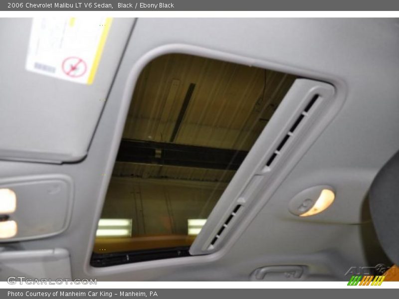 Black / Ebony Black 2006 Chevrolet Malibu LT V6 Sedan