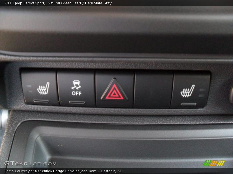 Natural Green Pearl / Dark Slate Gray 2010 Jeep Patriot Sport