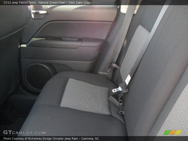 Natural Green Pearl / Dark Slate Gray 2010 Jeep Patriot Sport