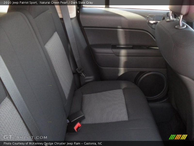 Natural Green Pearl / Dark Slate Gray 2010 Jeep Patriot Sport