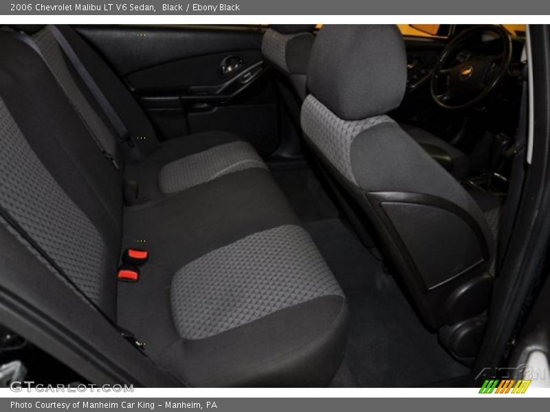 Black / Ebony Black 2006 Chevrolet Malibu LT V6 Sedan